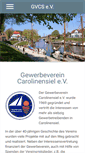 Mobile Screenshot of gewerbeverein-carolinensiel.de